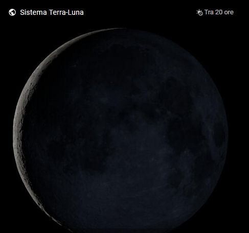 Il disco lunare